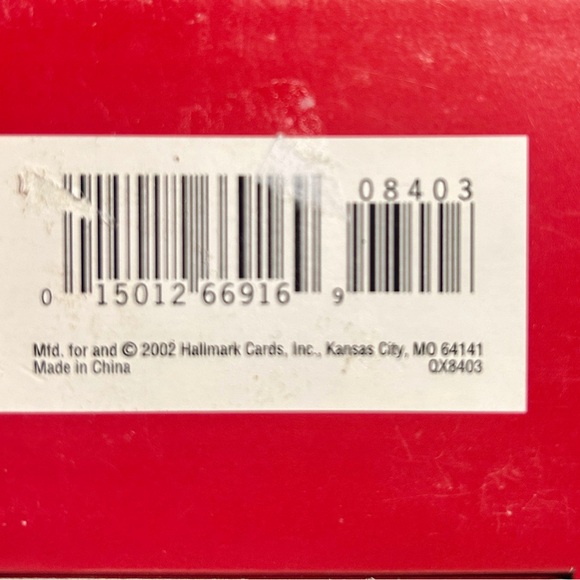 Hallmark Keepsake Ornament • First Snow • Snow Globe • 2002 • New W/Box - Picture 11 of 16